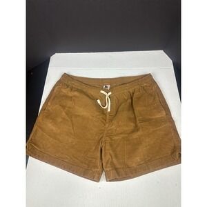 Bear Bottom Shorts Men's XXL Red Pull On Drawstring Pockets 5.5" Inseam